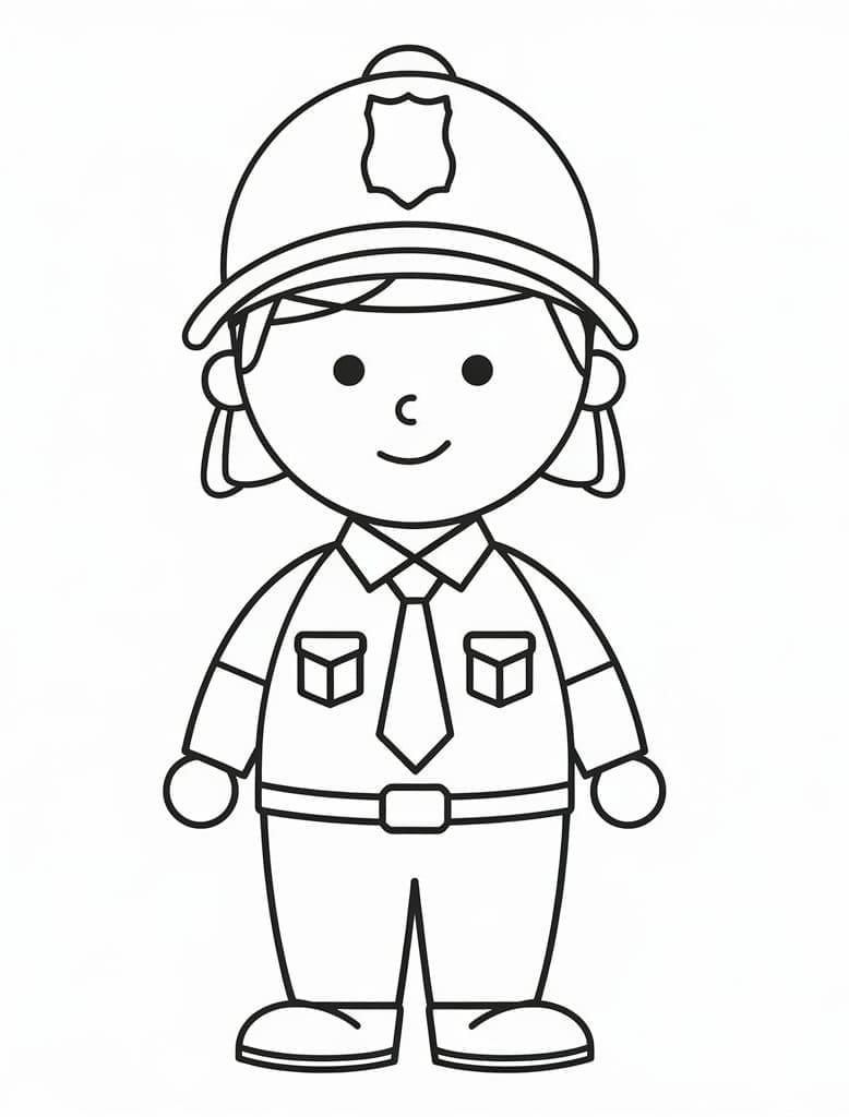 Sehr süße Polizei