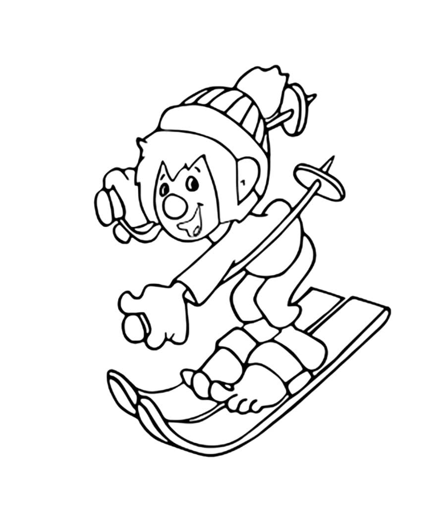 Skifahren am Pumuckl