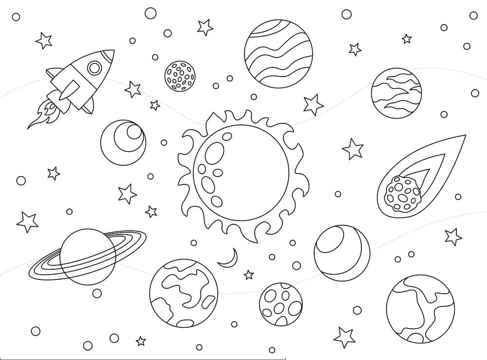 Raketen und Planeten