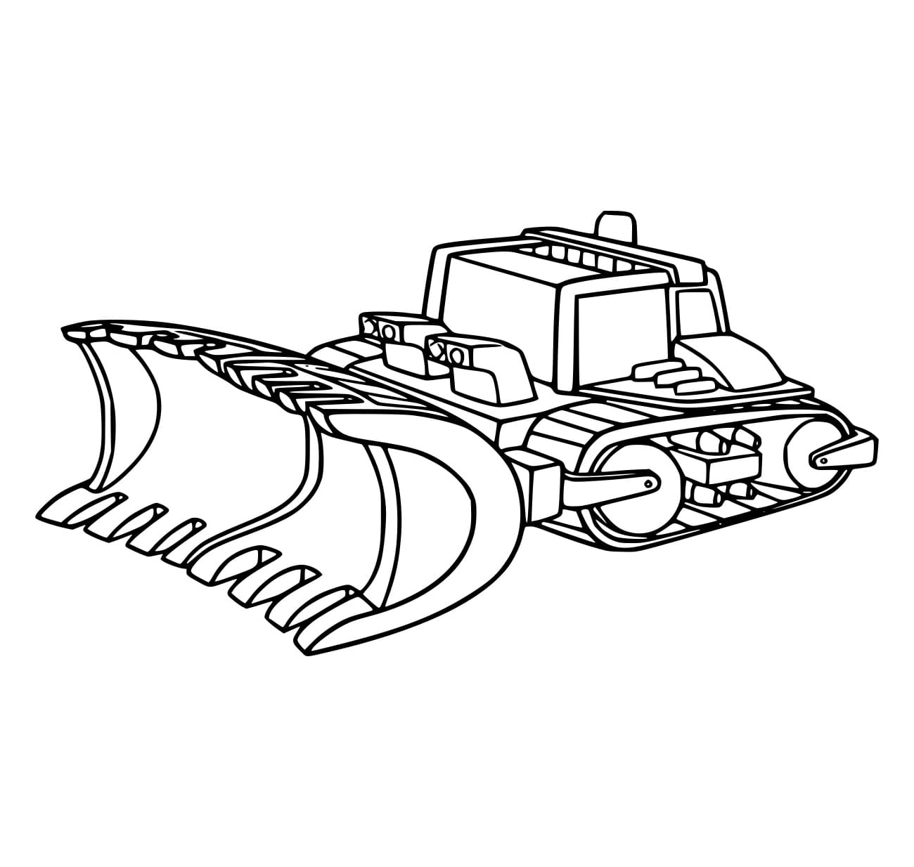 Boulder der Konstruktions Bot