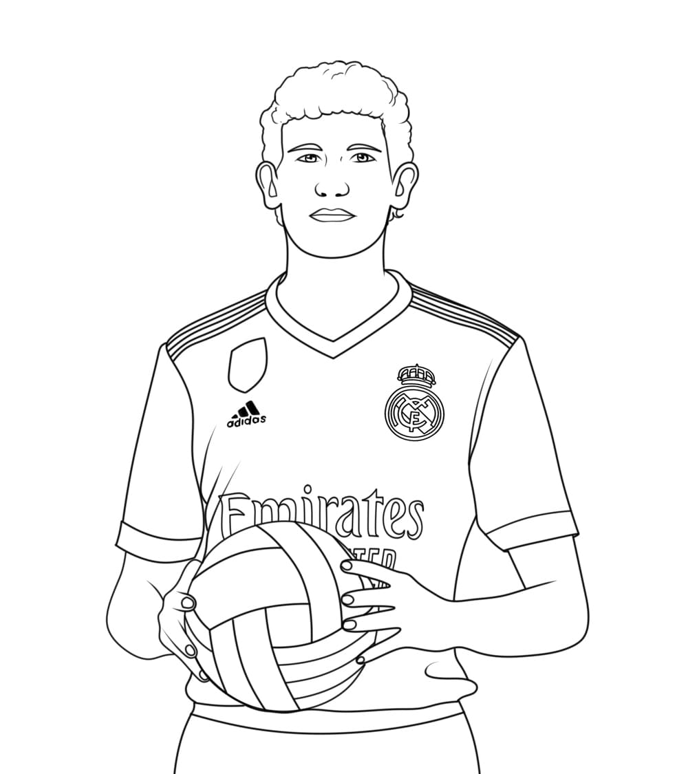 Real Madrid Ausmalbilder Malvorlagen Real Madrid Zum Ausdrucken