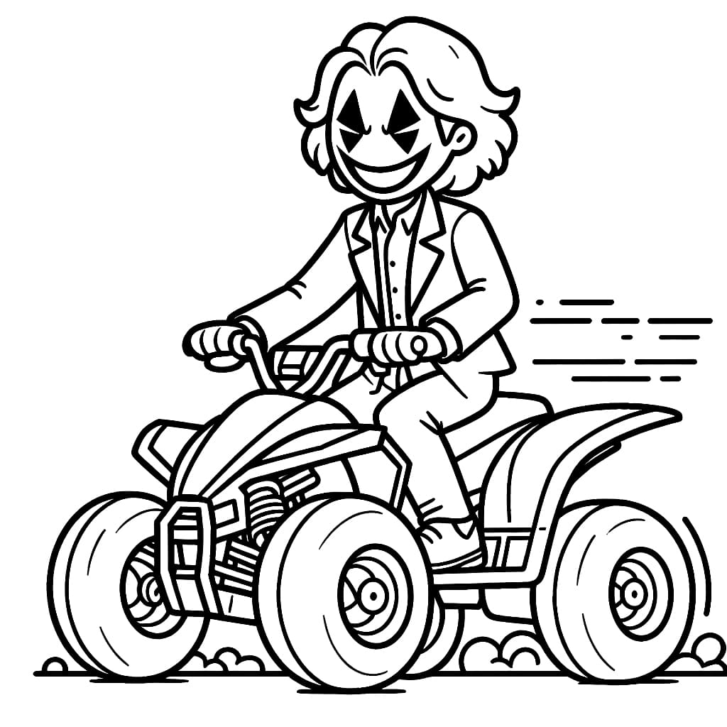 Joker auf Quad