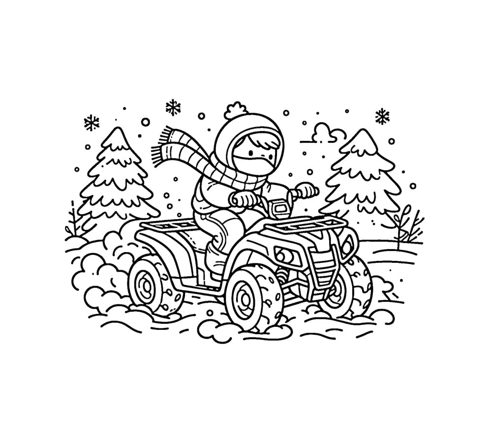 Kostenloser Druck Quad