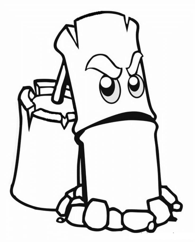 Pflanzen gegen Zombies Bruce Bamboo