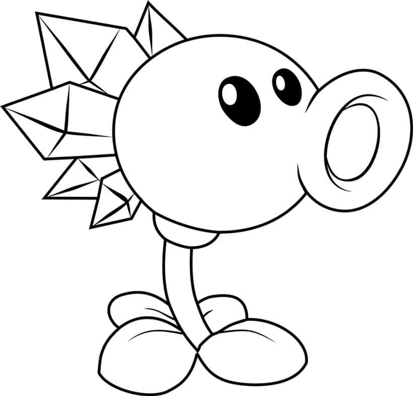 Pflanzen gegen Zombies Schneeerbse