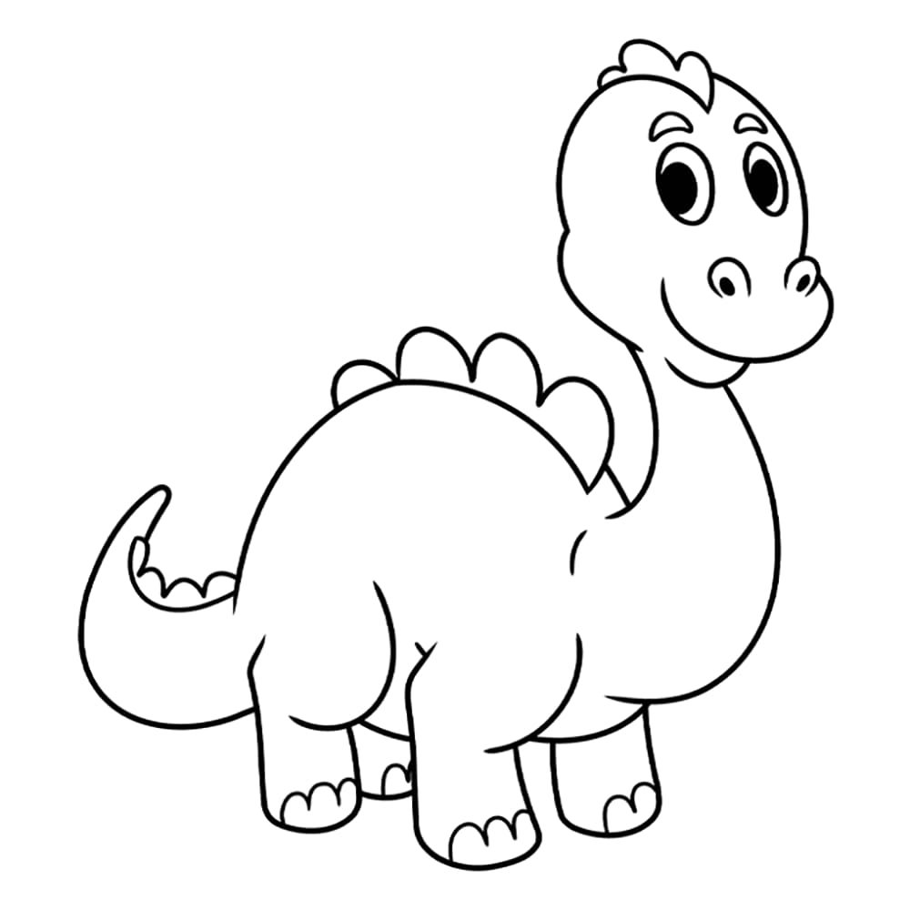 Reptilien süßer Dinosaurier