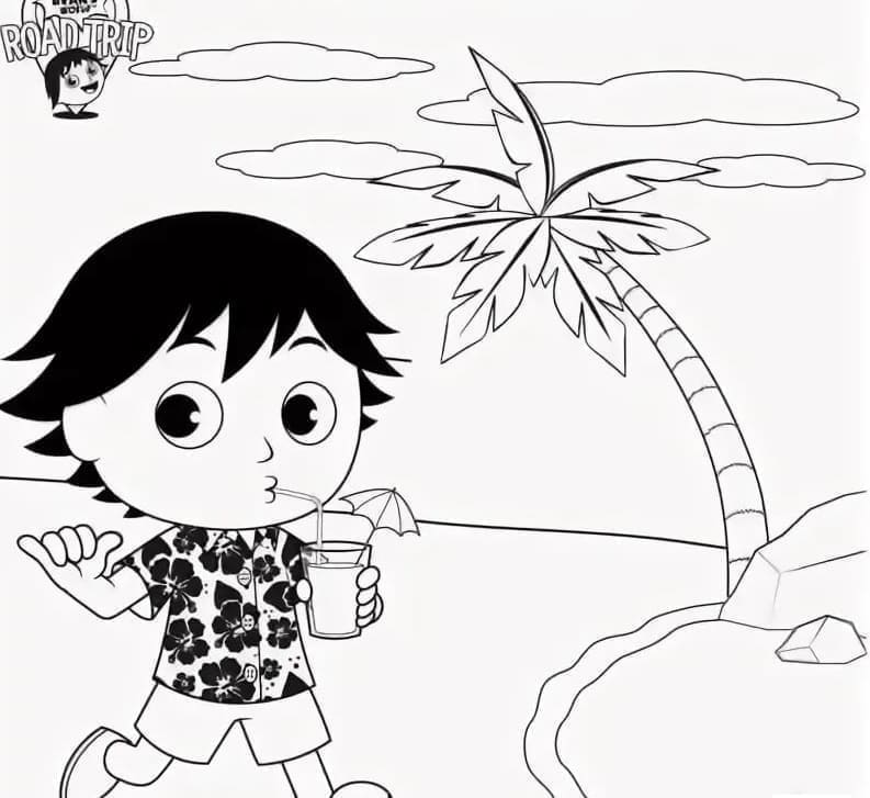 Ryan in den Sommerferien