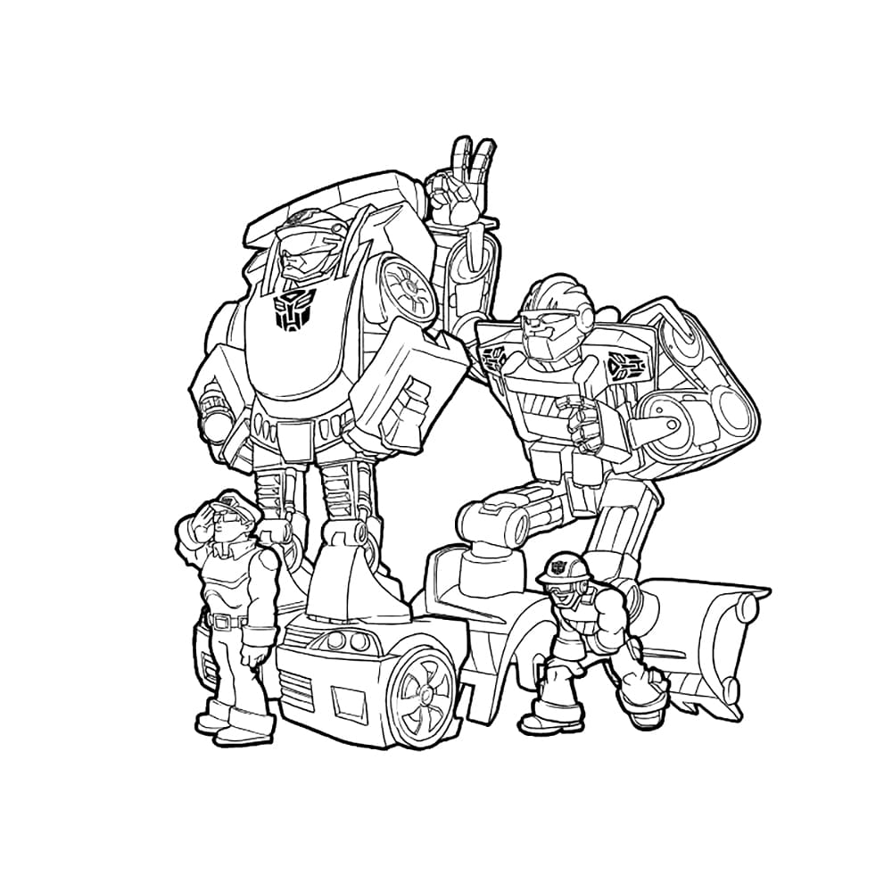 Transformers Rescue Bots drucken