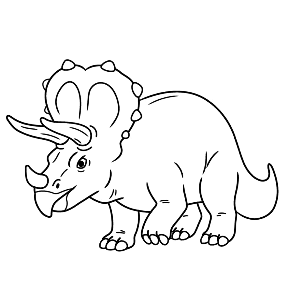 Triceratops Reptilien