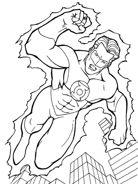 Bild zeichnung Superhelden