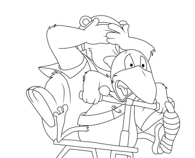 Der kleine Rabe Socke ganz basisch