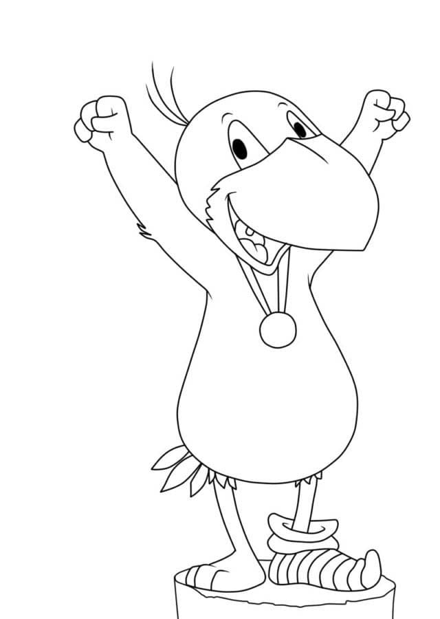 Der kleine Rabe Socke ausmalbilder