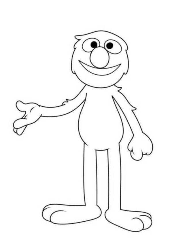 Einfaches Zeichnen der Sesamstraße