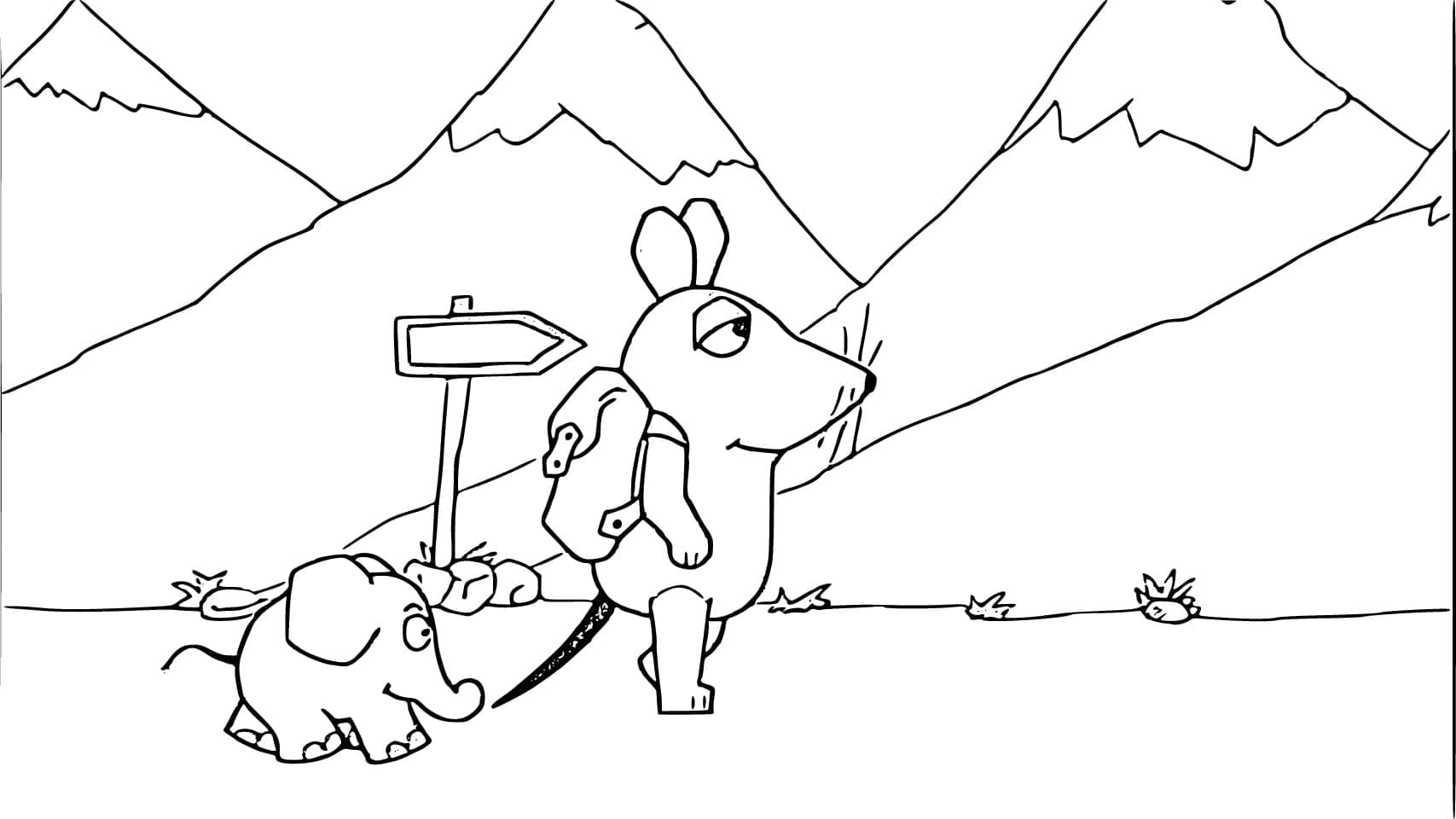 Einfaches Zeichnen Die Sendung mit dem Elefanten