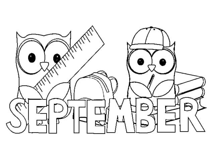 Kostenlose druckbare September