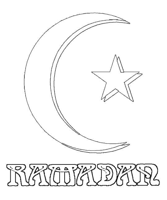 Ramadan-Bild zeichnen