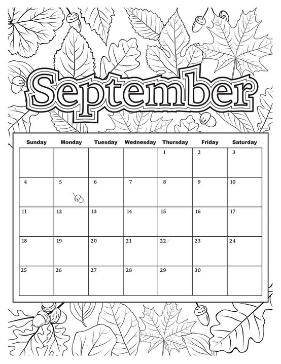 September Kalender