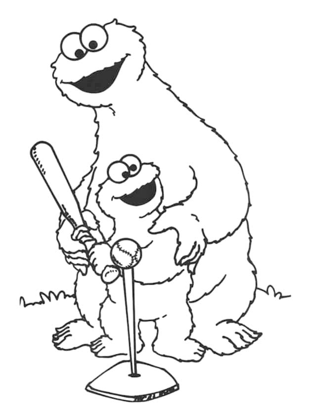 Sesamstraße zum Ausdrucken