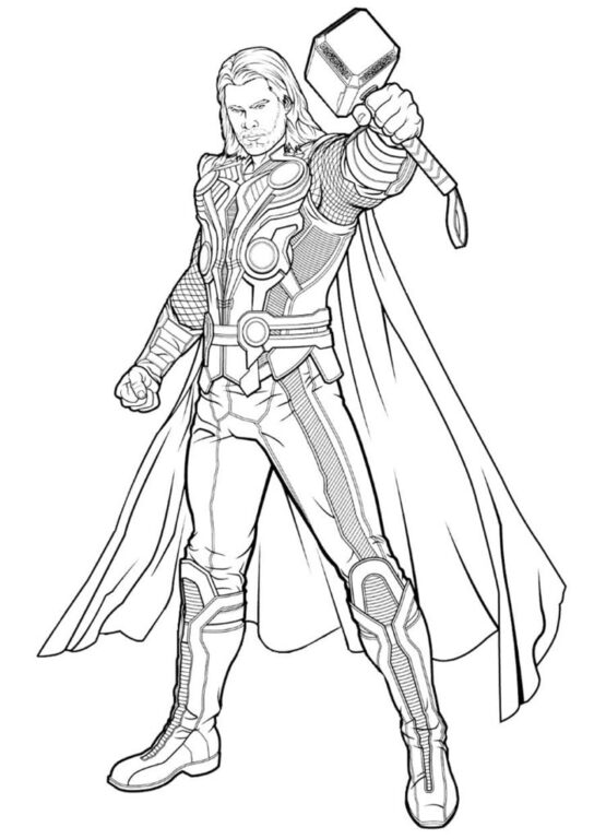 Superhelden zum Ausdrucken