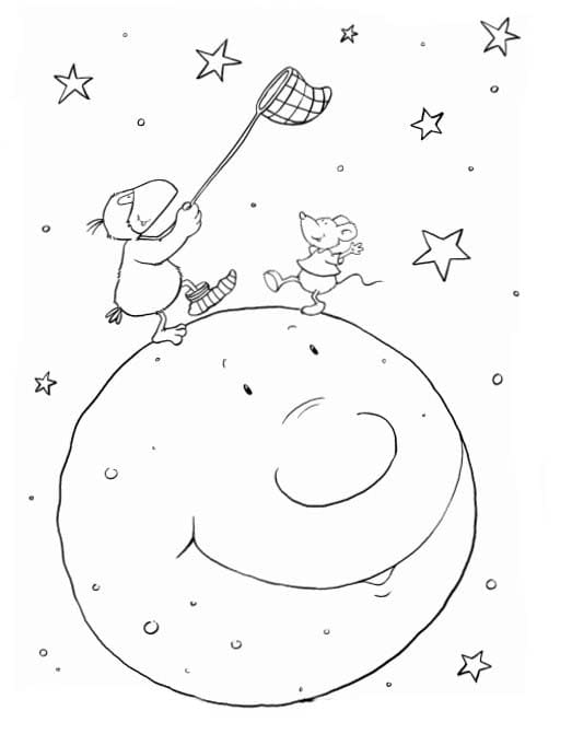 Zeichne Der kleine Rabe Socke Bei Kindern