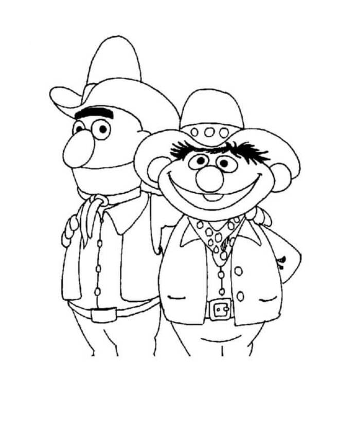 Zeichne die coole Sesamstraße