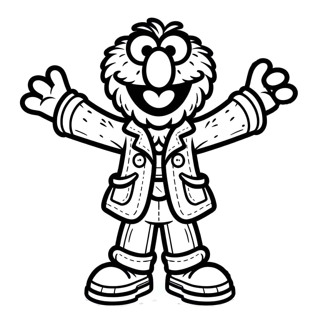 Zeichne die Sesamstraße 2