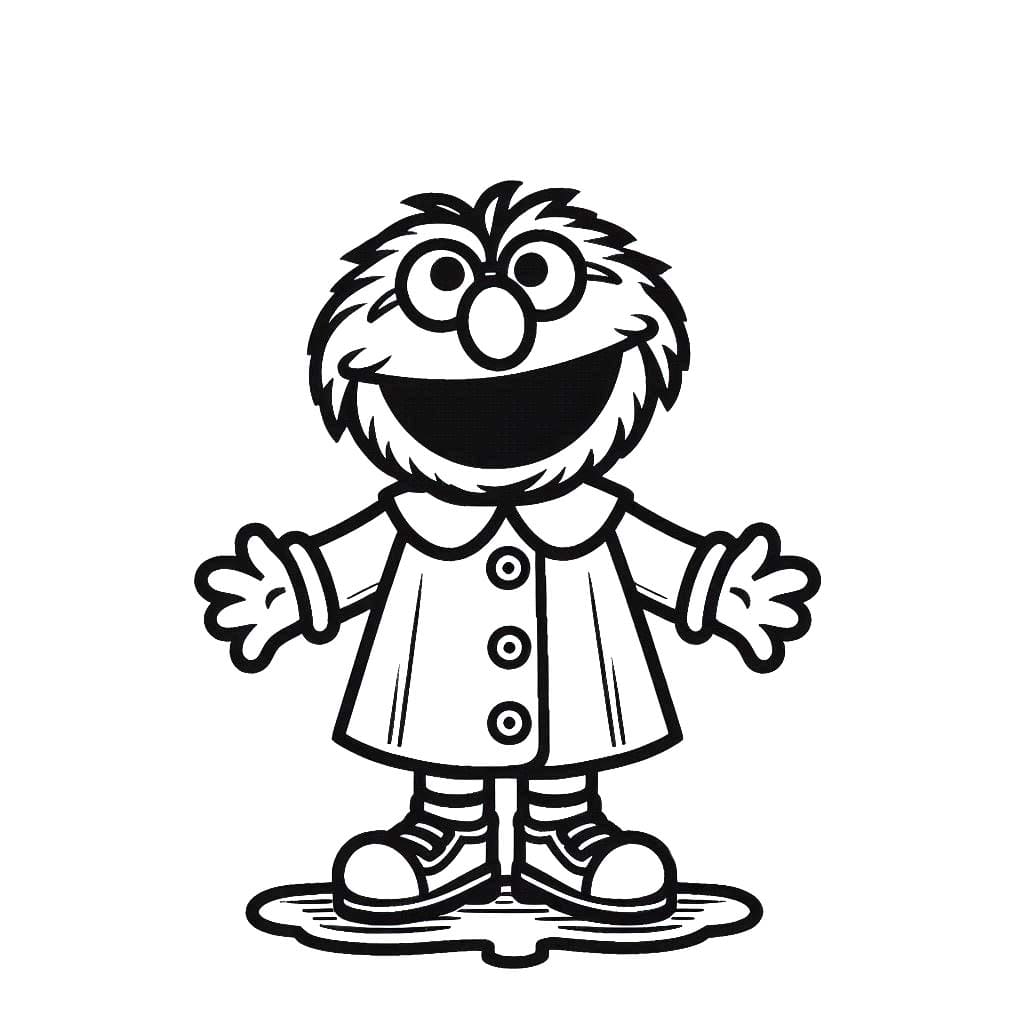 Zeichne die Sesamstraße 3