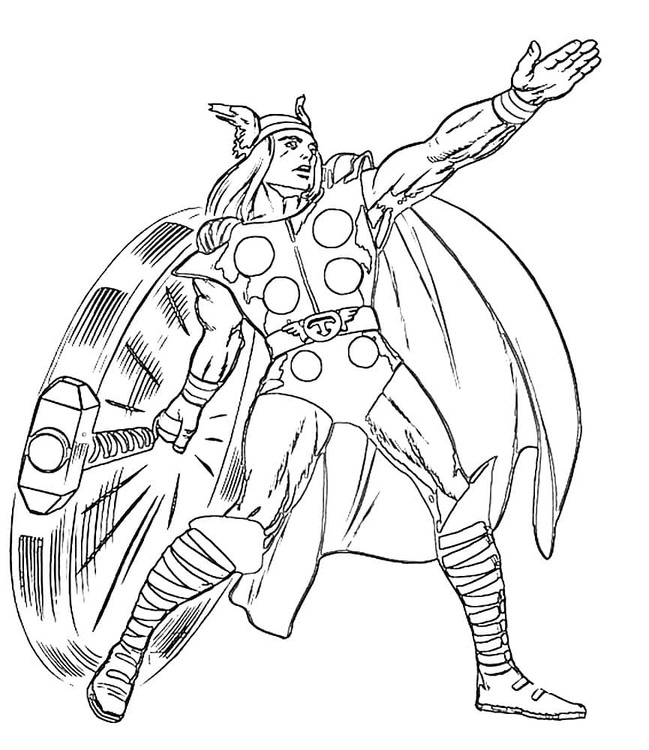 Zeichne einen Superhelden Druck