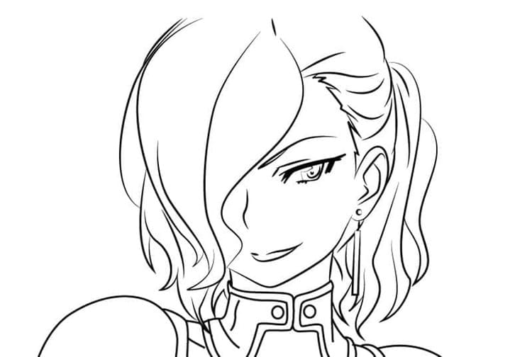 Zeichne Rosalia aus Sword Art Online