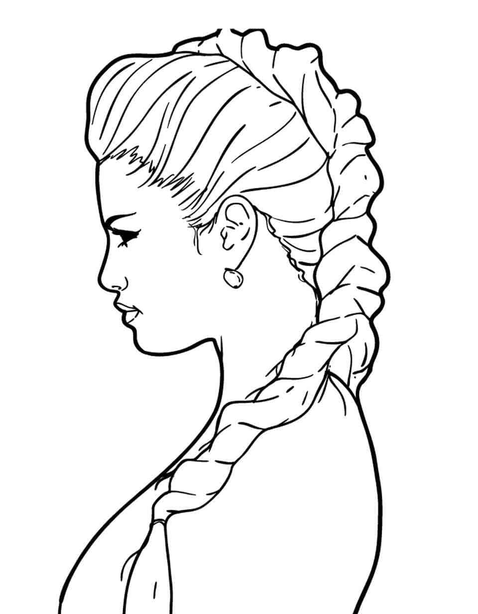 Zeichne Selena Gomez Druck