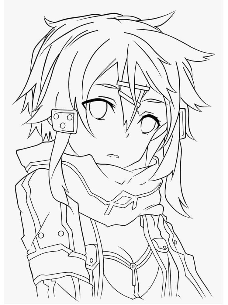 Zeichne Sinon aus Anime Sword Art Online