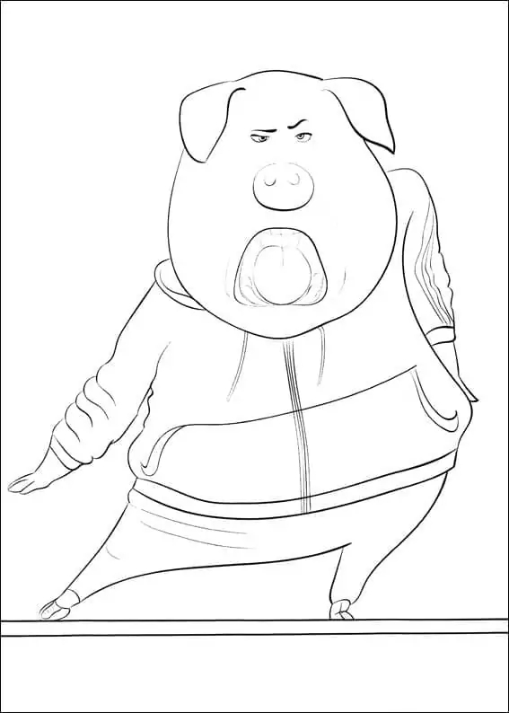 Zeichnen Sing bei Kindern