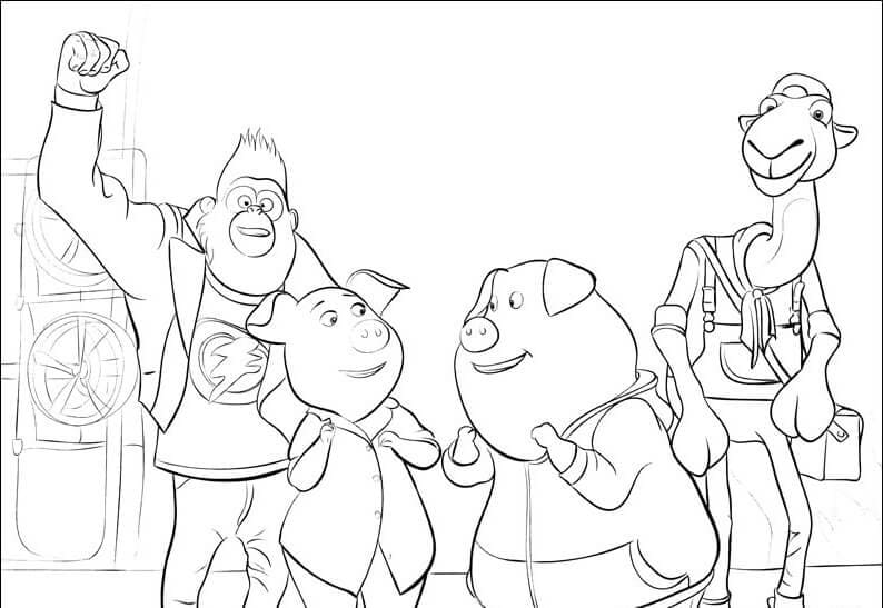 Zeichnen Sing leicht bei Kindern