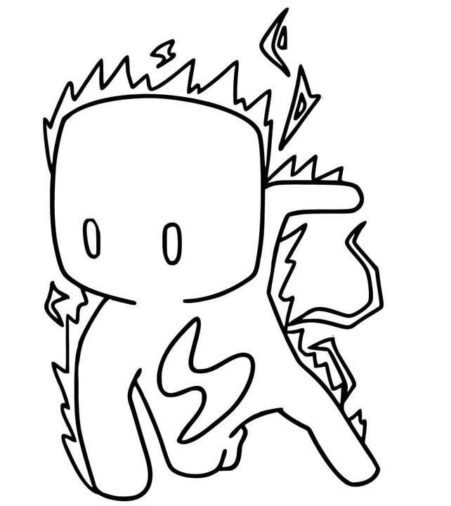 Zeichnen Stumble Guys Bolt