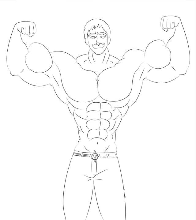 Zeichnung Escanor