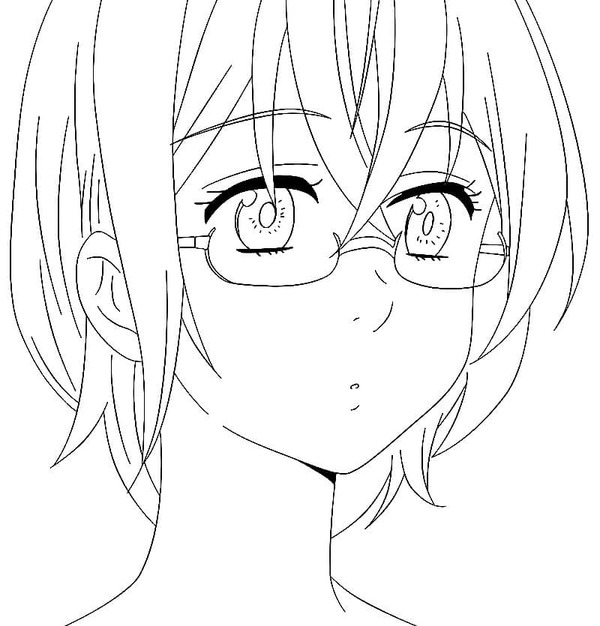 Zeichnung Gowther aus Anime Seven Deadly Sins