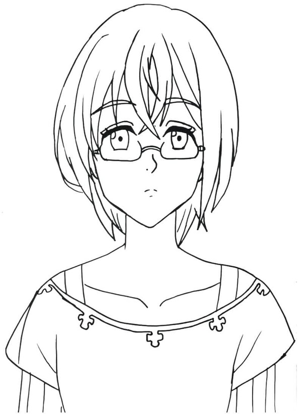 Zeichnung Gowther aus Seven Deadly Sins