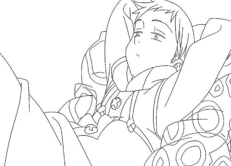 Zeichnung King Seven Deadly Sins