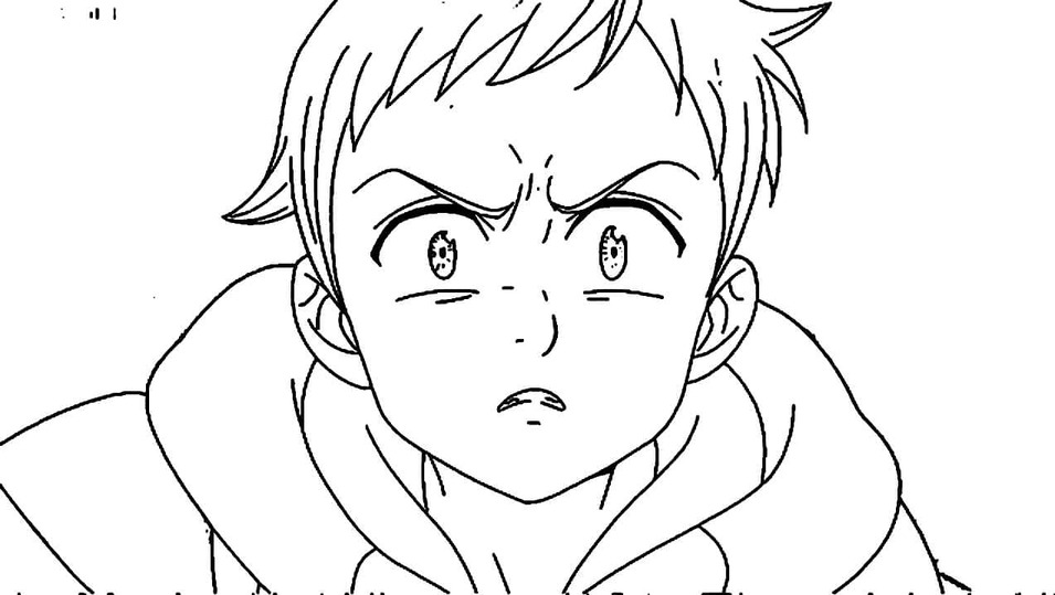 Zeichnung Seven Deadly Sins King