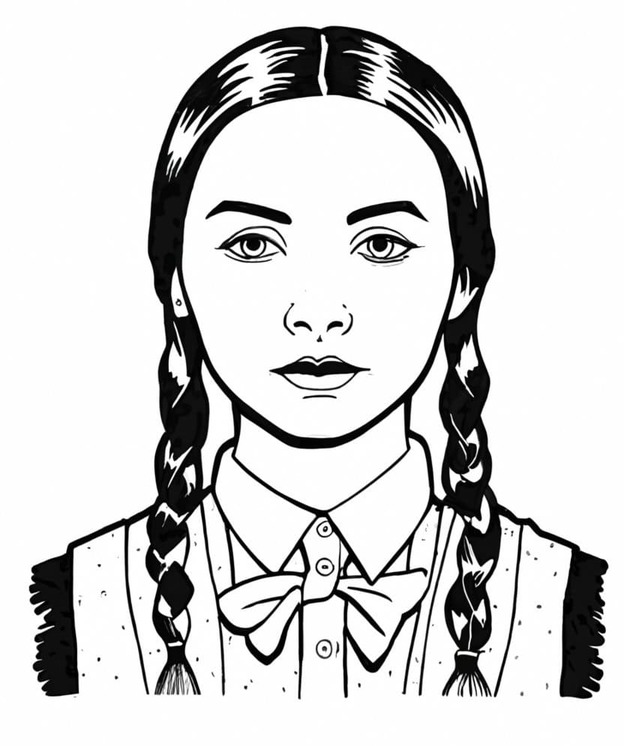 Wednesday Addams süß