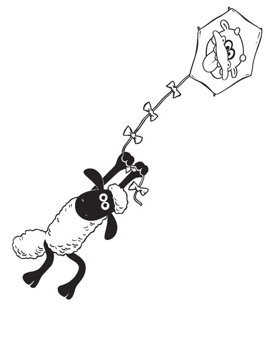 Bild Shaun das Schaf kostenlos zum Ausdrucken