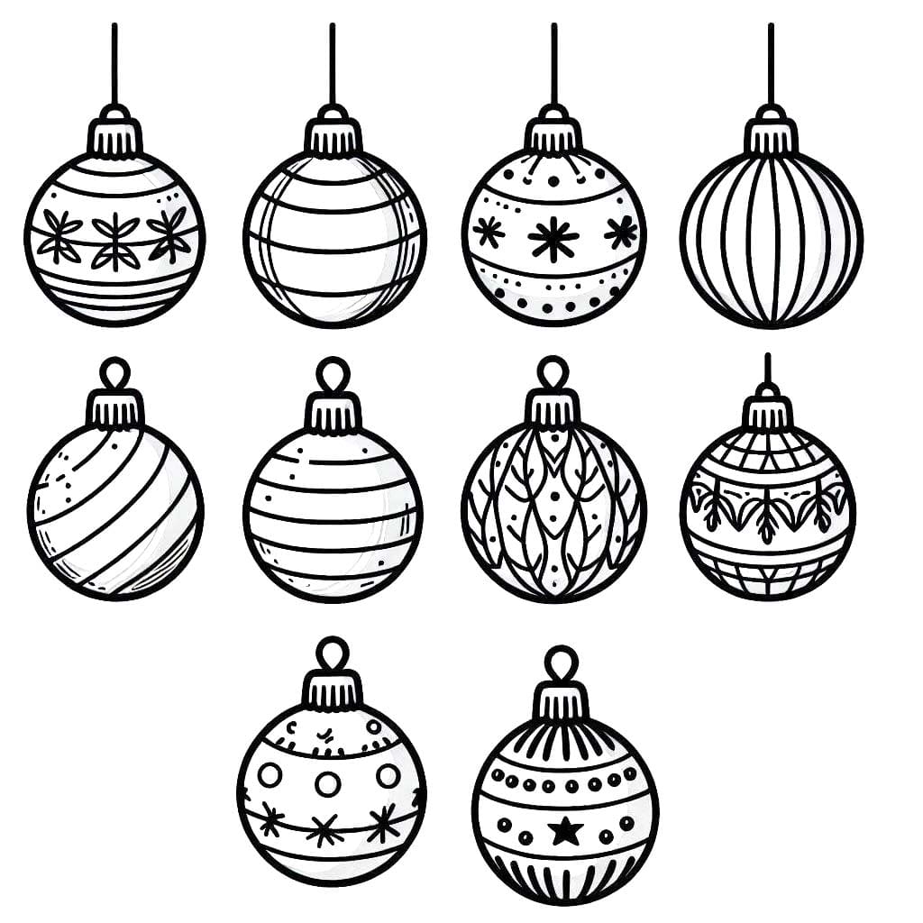 Bild Weihnachtskugeln kostenlos