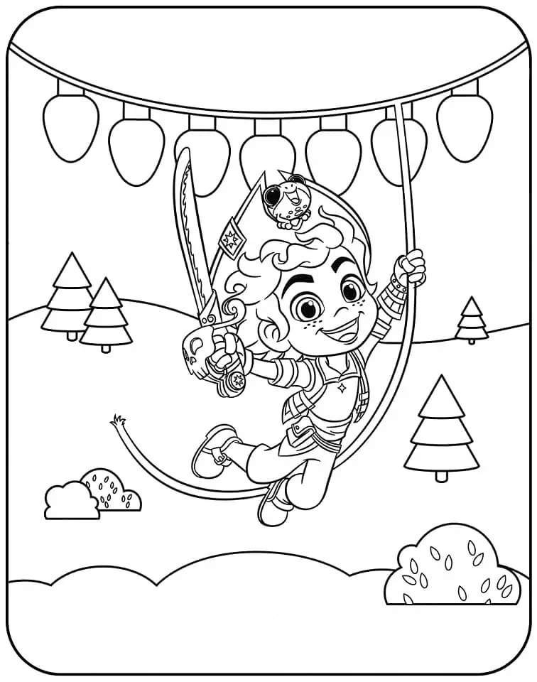 Druckbar Santiago der Meere