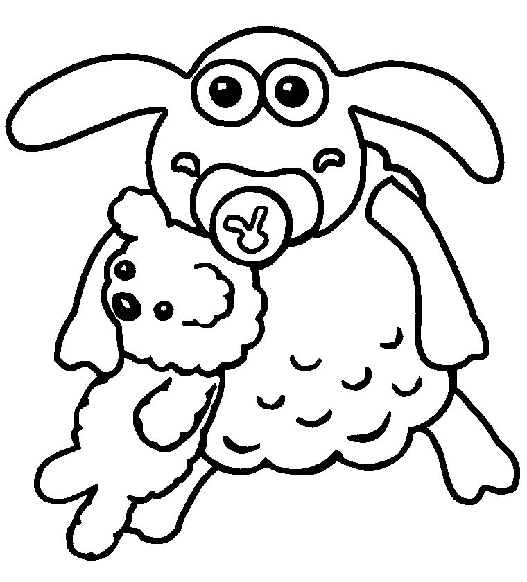 Kostenlosen Ausdrucken Shaun das Schaf