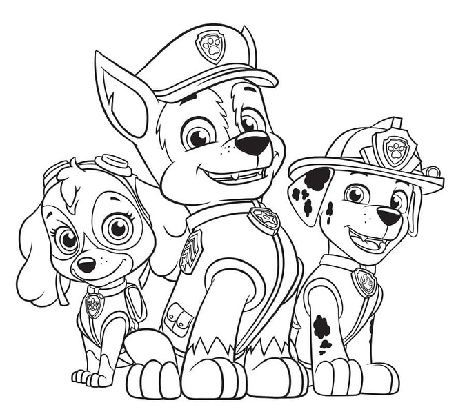 Skye Paw Patrol kostenlos für Kinder