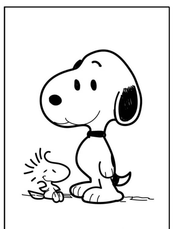 Snoopy und Woodstock