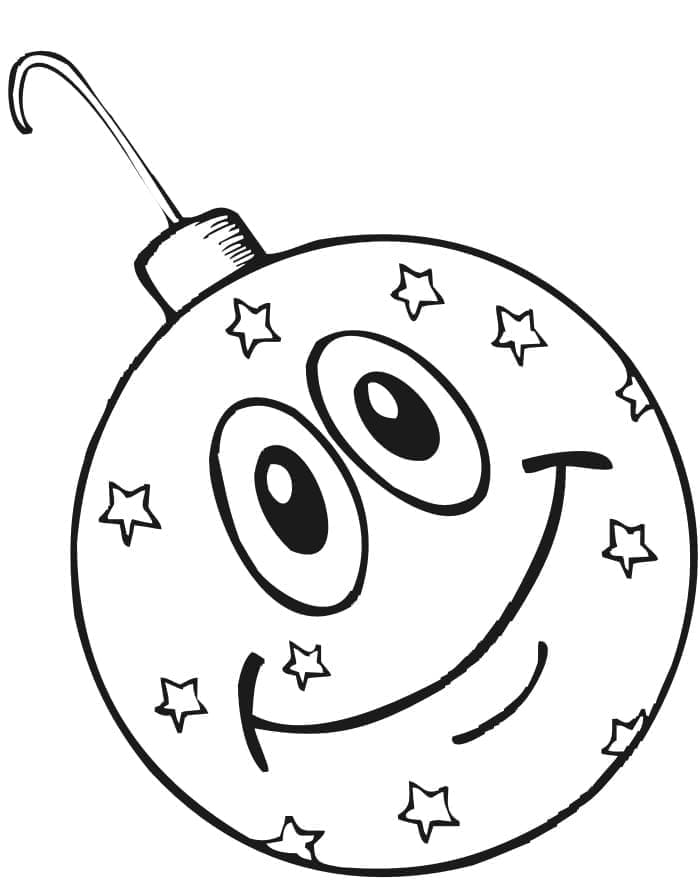 Weihnachtskugeln kostenlos für Kinder zeichnen