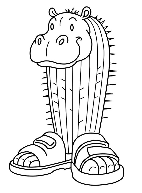 Zeichne Brainrot Il Cacto Hipopotamo