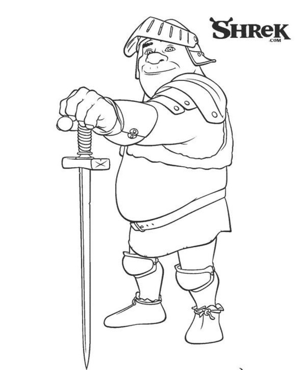 Zeichne Shrek 1