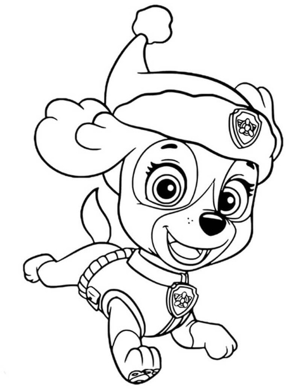 Zeichne Skye Paw Patrol Bild